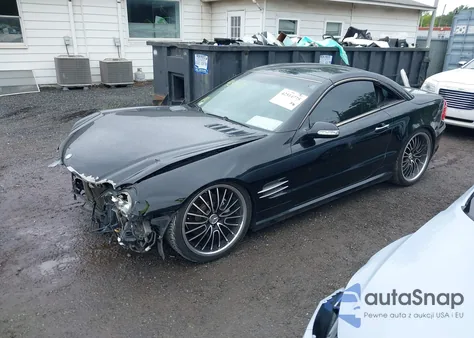 2003 Mercedes-Benz Sl 500 z USA, uszkodzony, nr VIN WDBSK75F33F060962